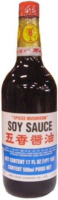 Mee Chun Gekruide Paddenstoelen Sojasaus 500ml
