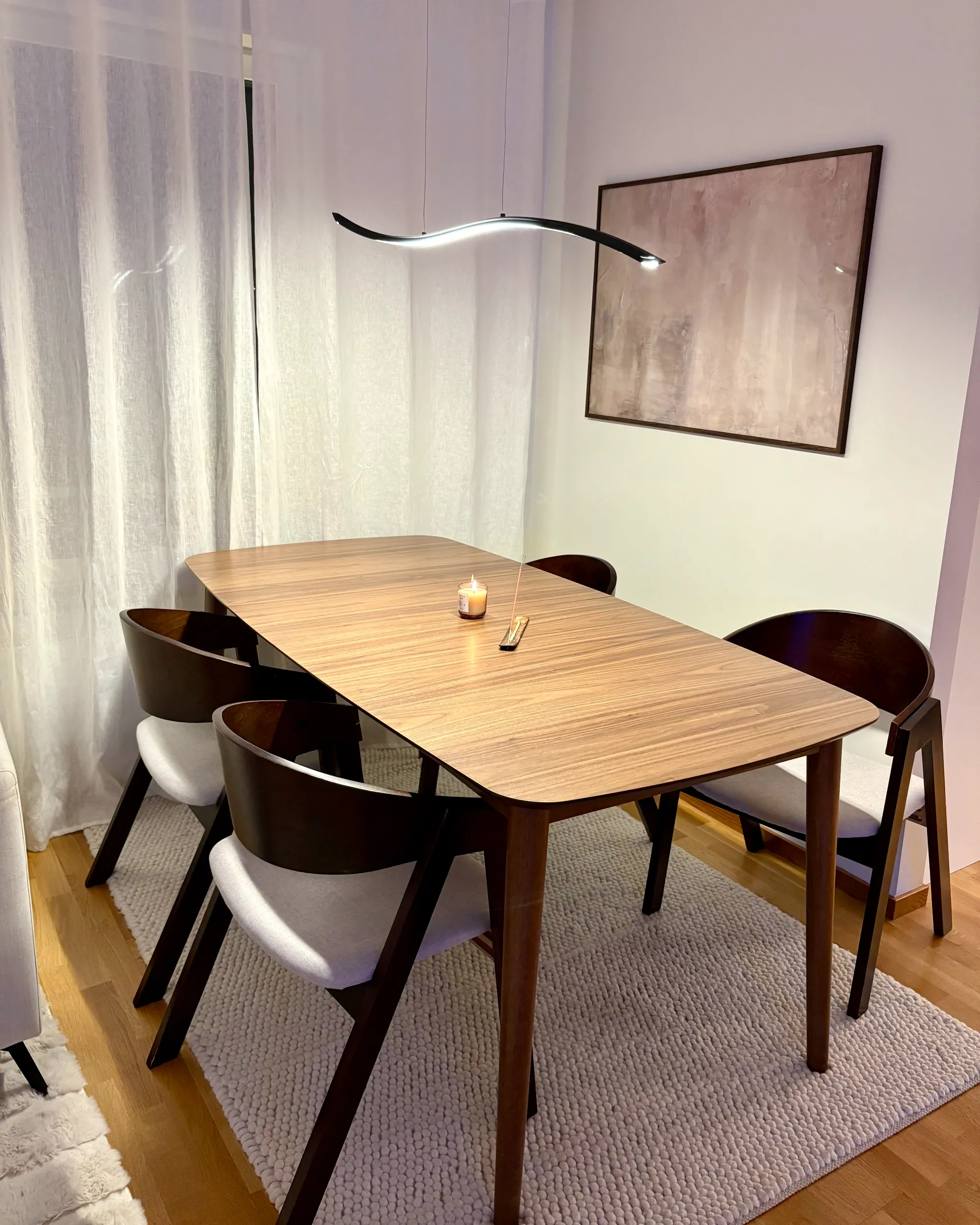 LED hanglamp CALAO Metaal Zwart