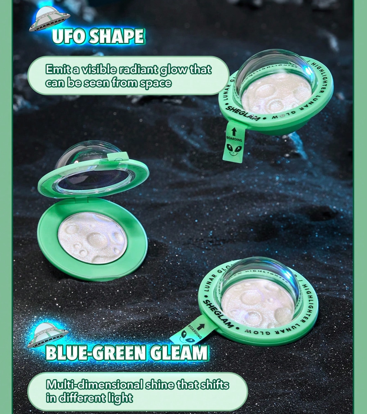SHEGLAM - Iluminador Lunar Glow - Neutron Star