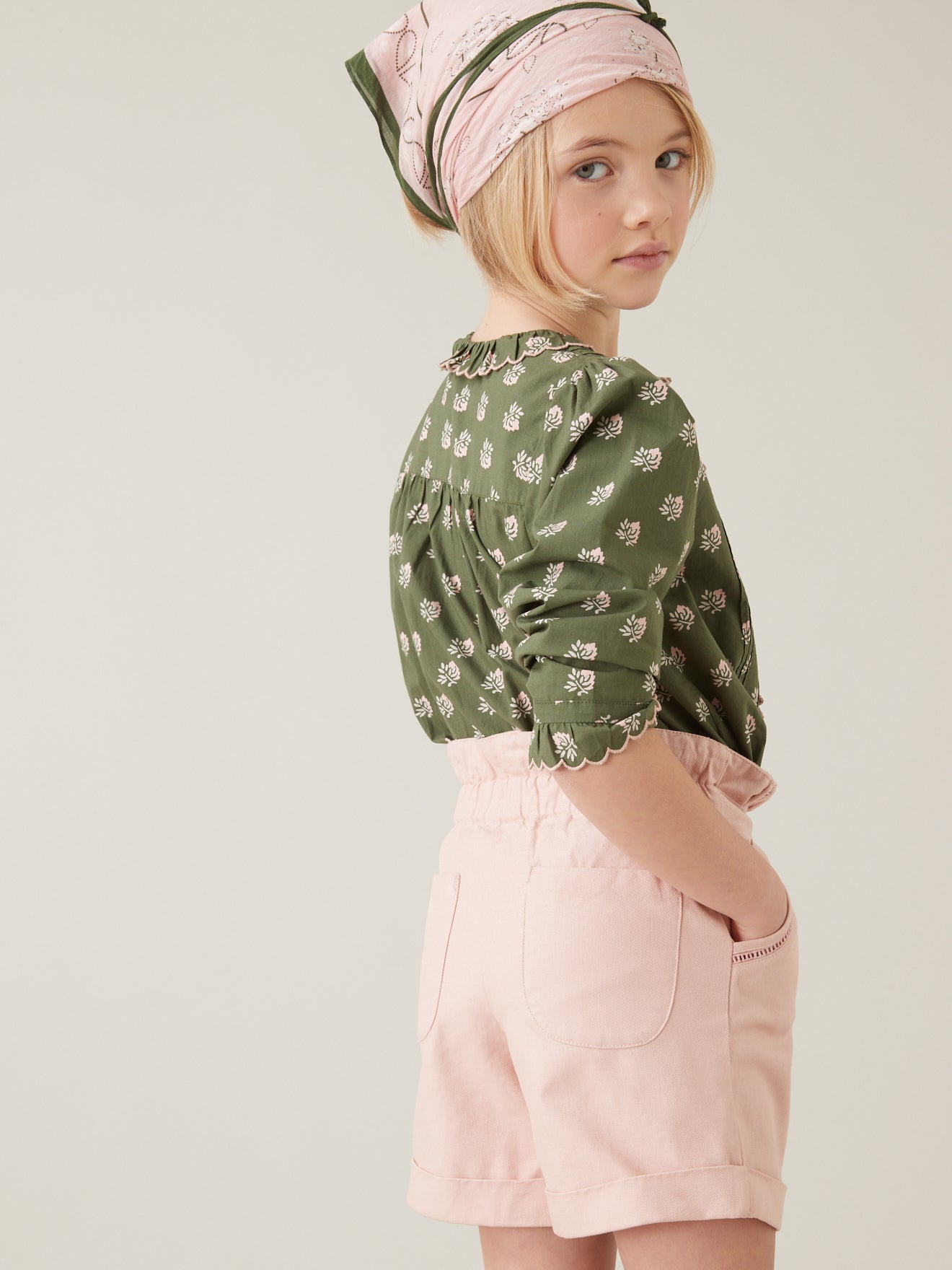 Blouse imprimée Fille