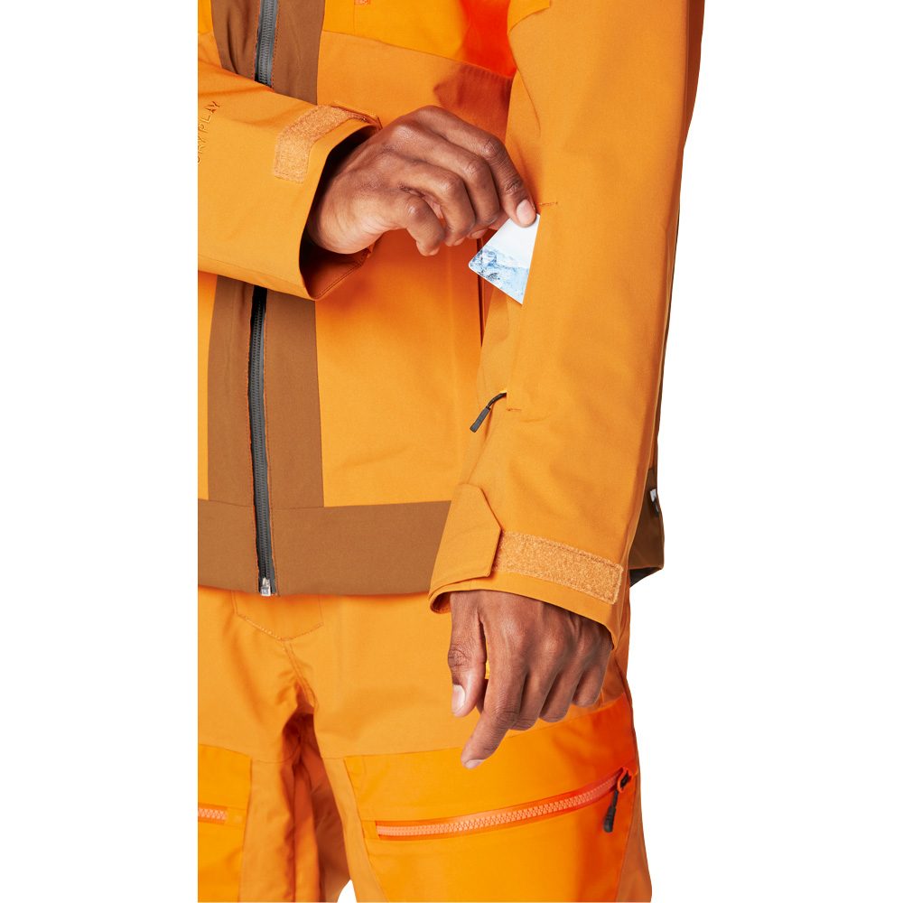 Picture Naikoon Skijacke Herren chocolate