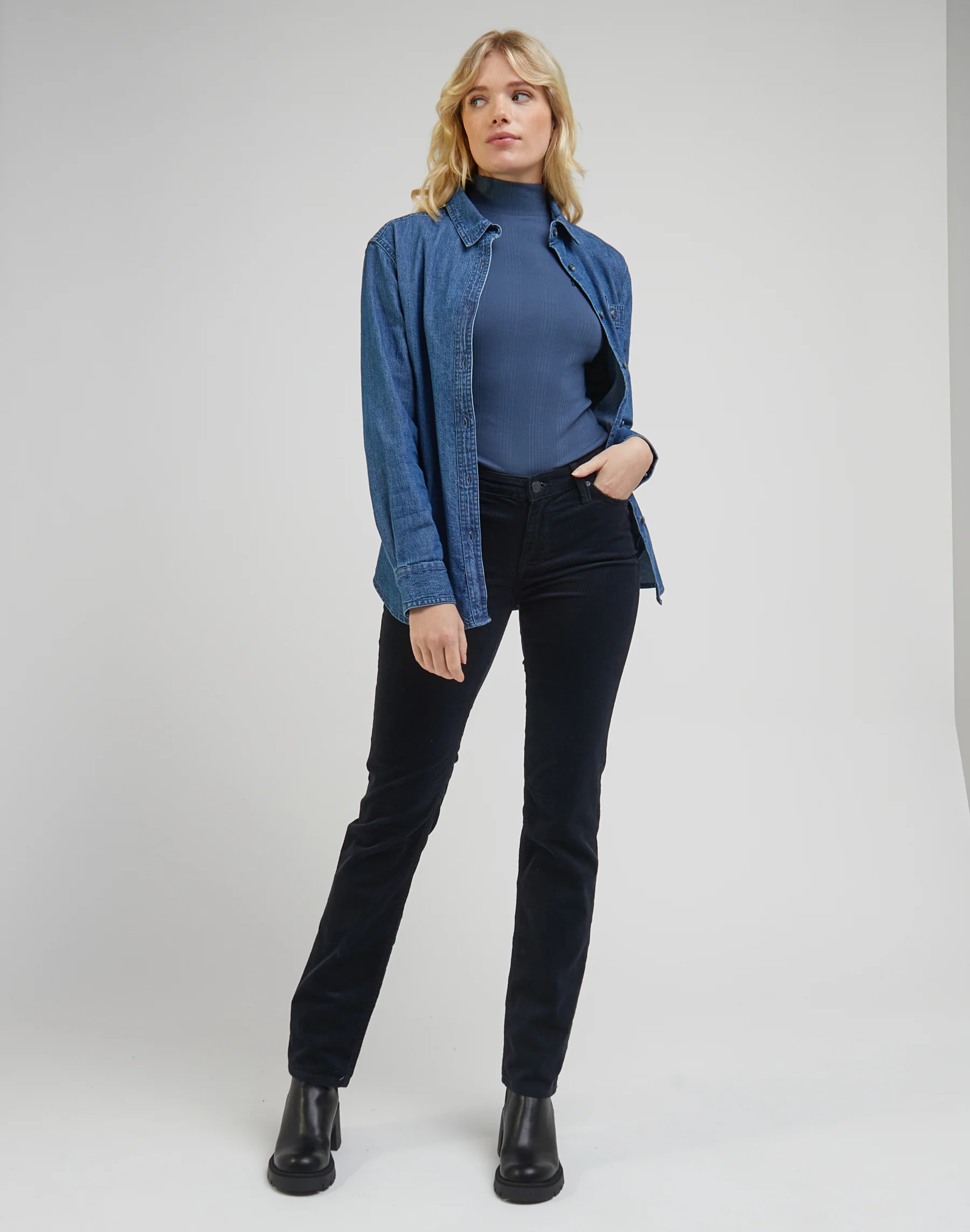 Lee  Marion jeans - sort