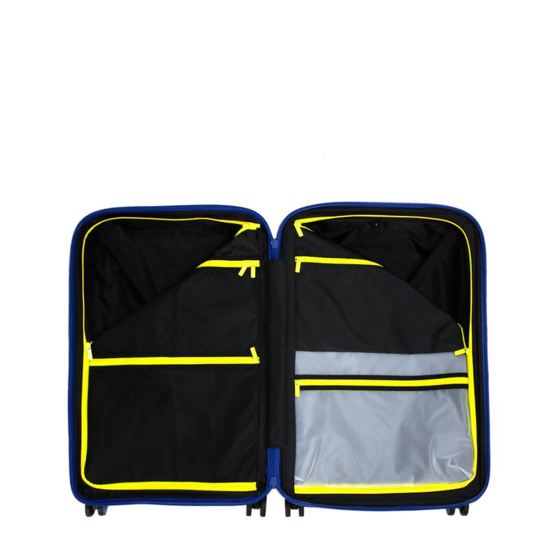Valise rigide Pure bright Extensible 65 cm Bleu classique