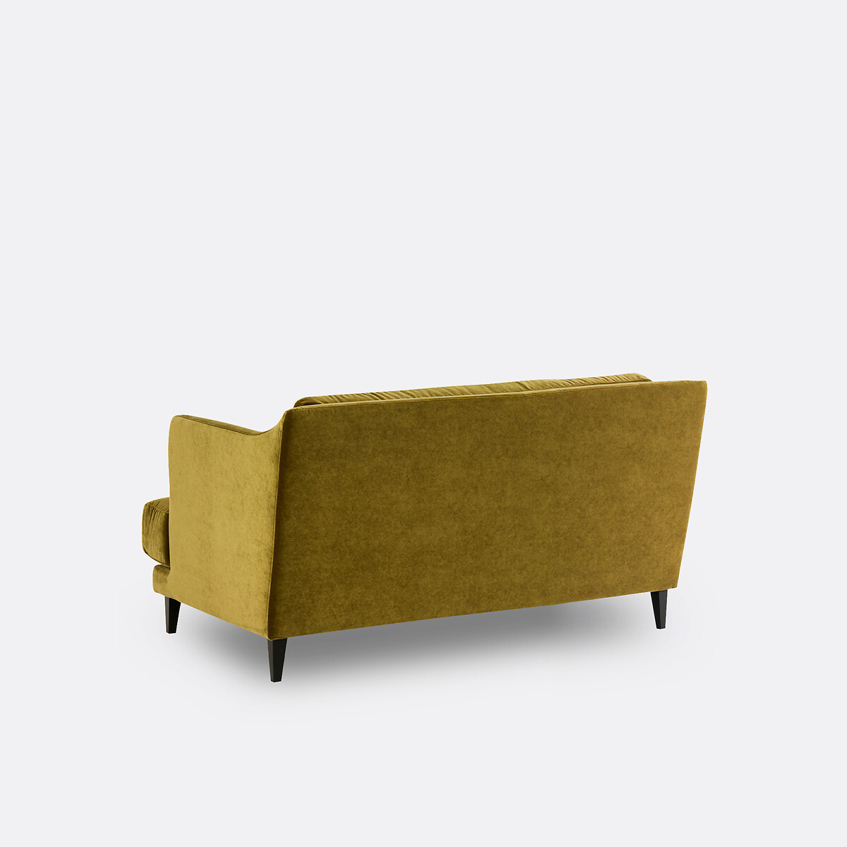 LA REDOUTE INTERIEURS<br>Sofá compacto de 2 lugares, veludo, Monza