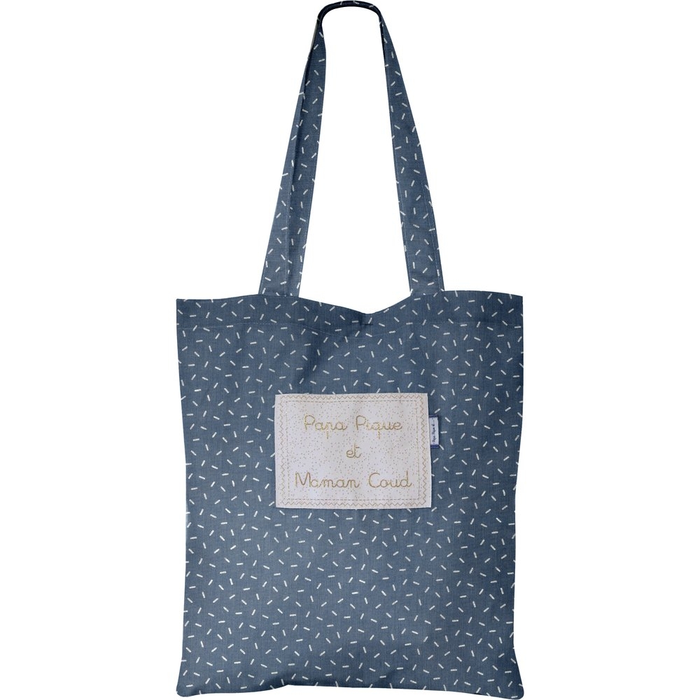 Sac Tote Bag Paille Argent Jean