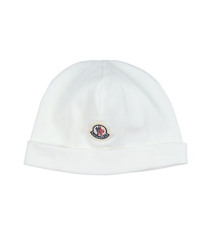 Moncler S?t - Heldragt/Savlesm?k/Hue - Off White m. Bl?