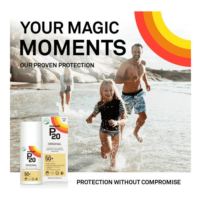 P20 Original Zonnebrand SPF 50+ 175 ML