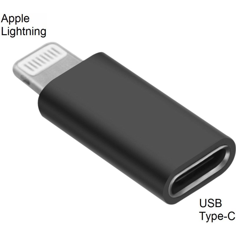 DLH ADAPTATEUR APPLE LIGTHNING (MALE) VERS USB-C (FEMELLE)