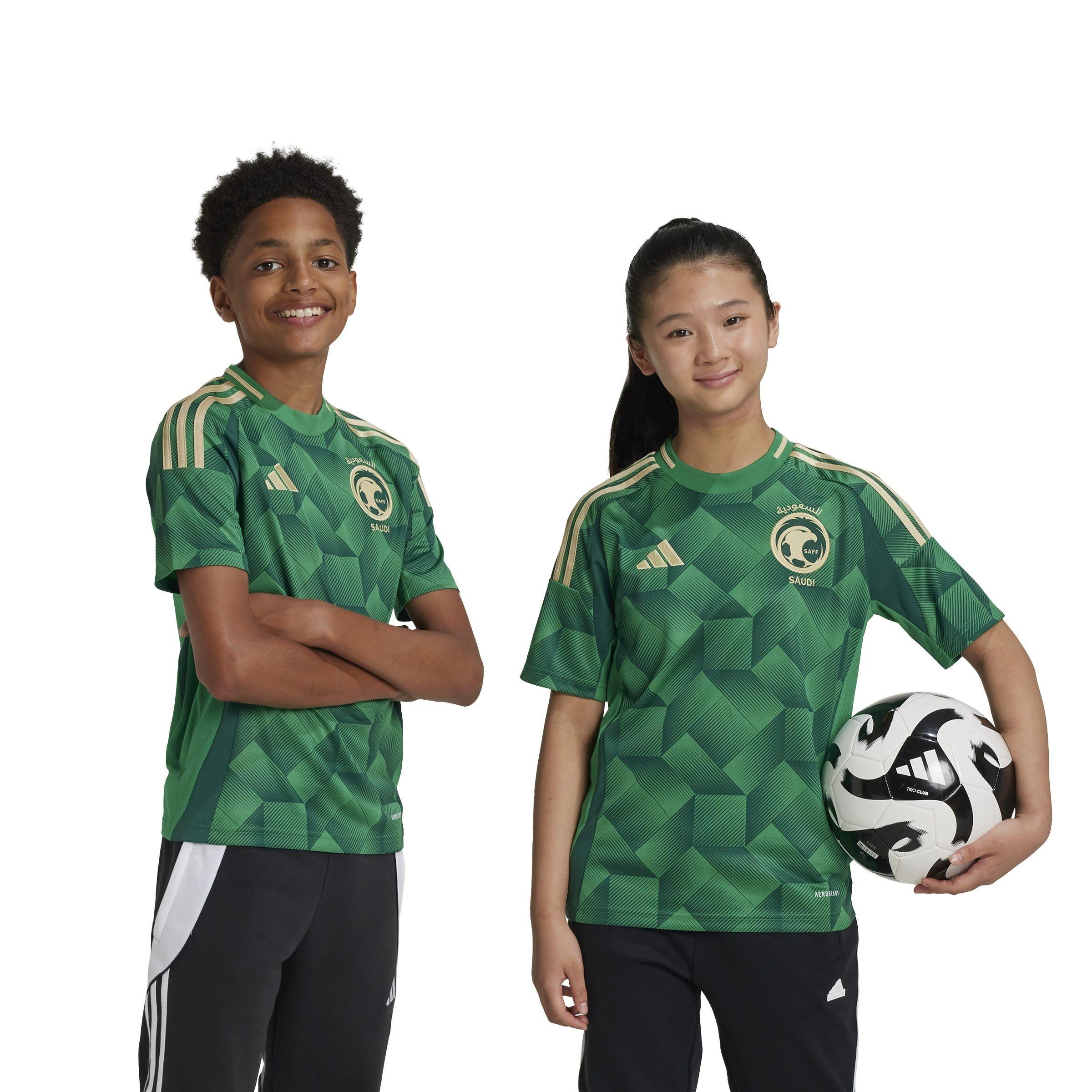 adidas Saudi Arabia Home Shirt 2024 2025 Juniors