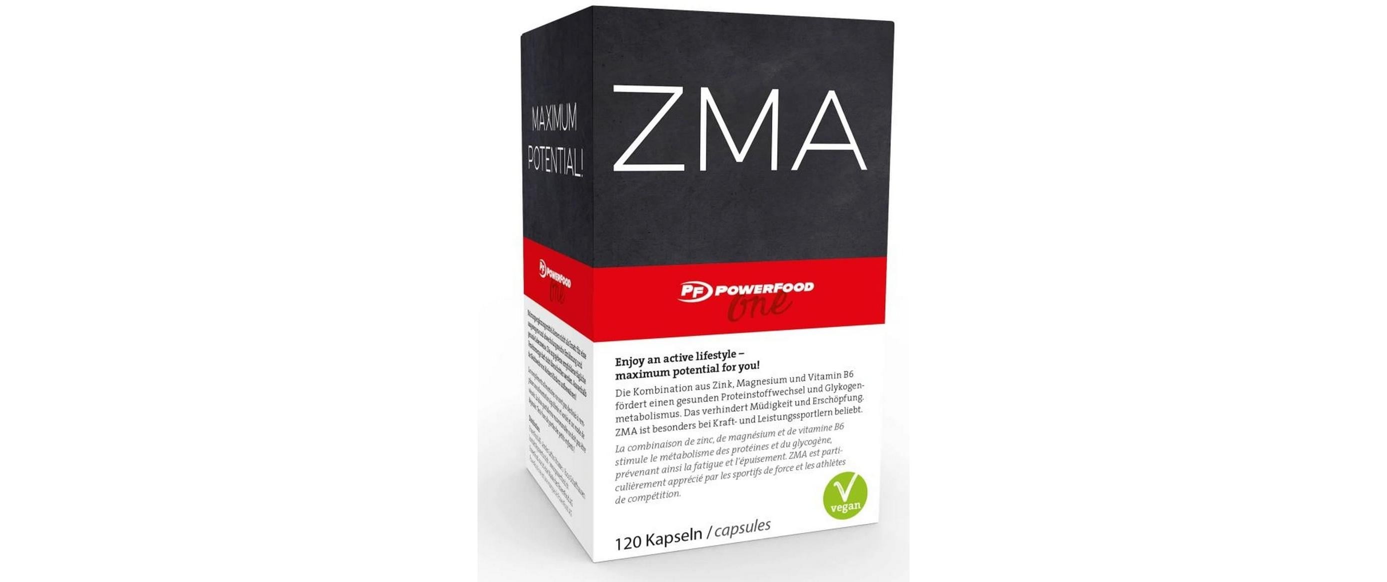 Kapseln ZMA 100 gKombination von Zink, Magnesium und Vitamin B6