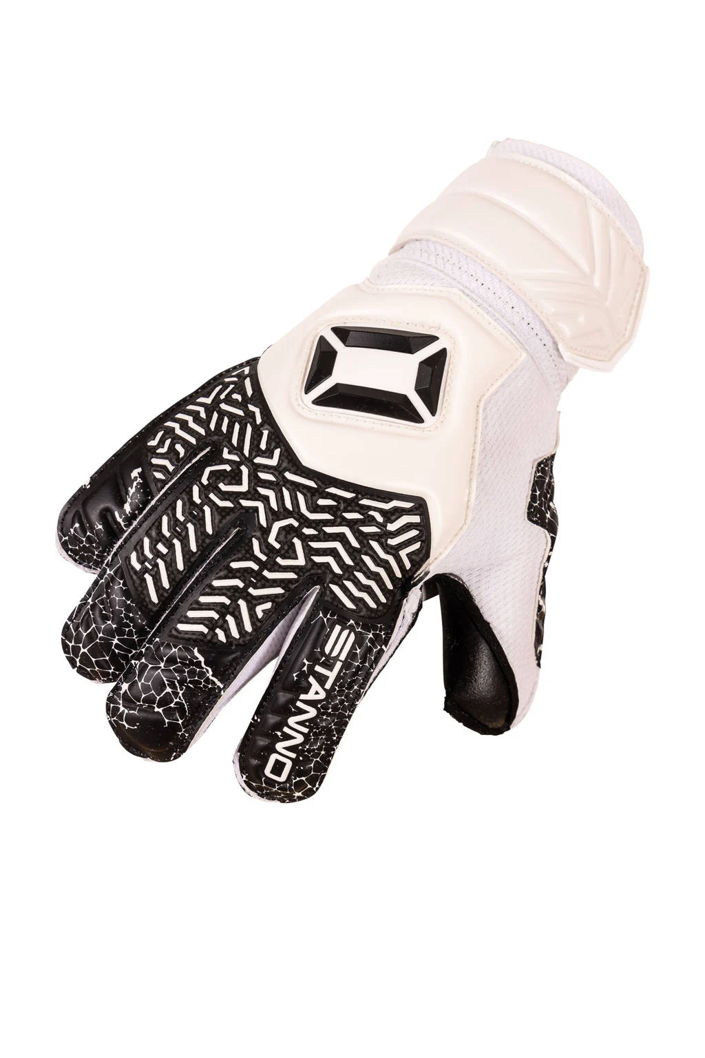 junior keepershandschoenen Volare Match JR III wit/zwart