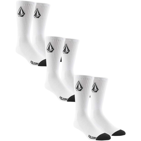 Volcom Full Stone Sock 3Pk Wei  Men FA24