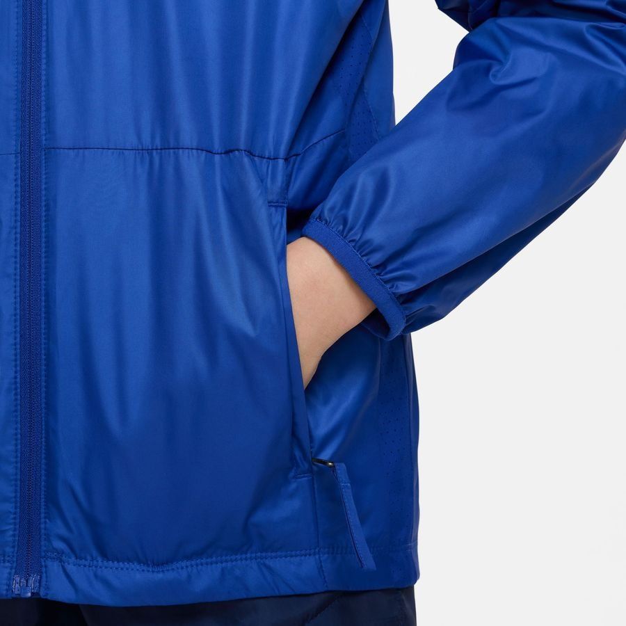 Paris Saint-Germain Veste Imperméable Academy AWF - Bleu Royal/Bleu Marine/Blanc Enfant