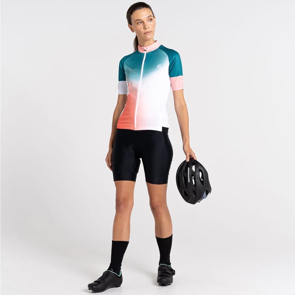 Maillot vélo DARE 2B W AEP STIMULUS JERSEY FORTUNE GREEN SOUND PRINT