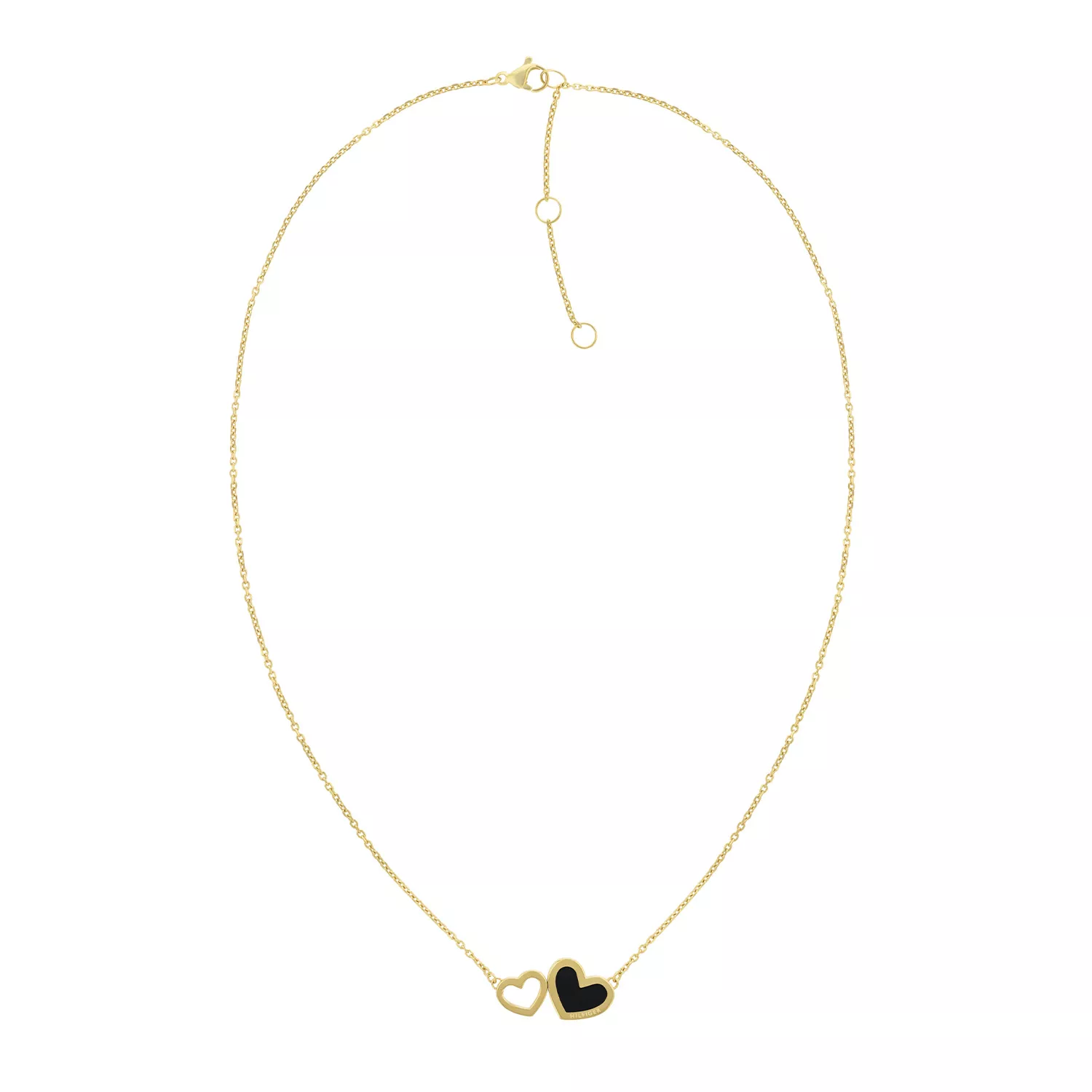 Tommy Hilfiger Enamel Hearts Halskæde Rustfrit Stål 2780742