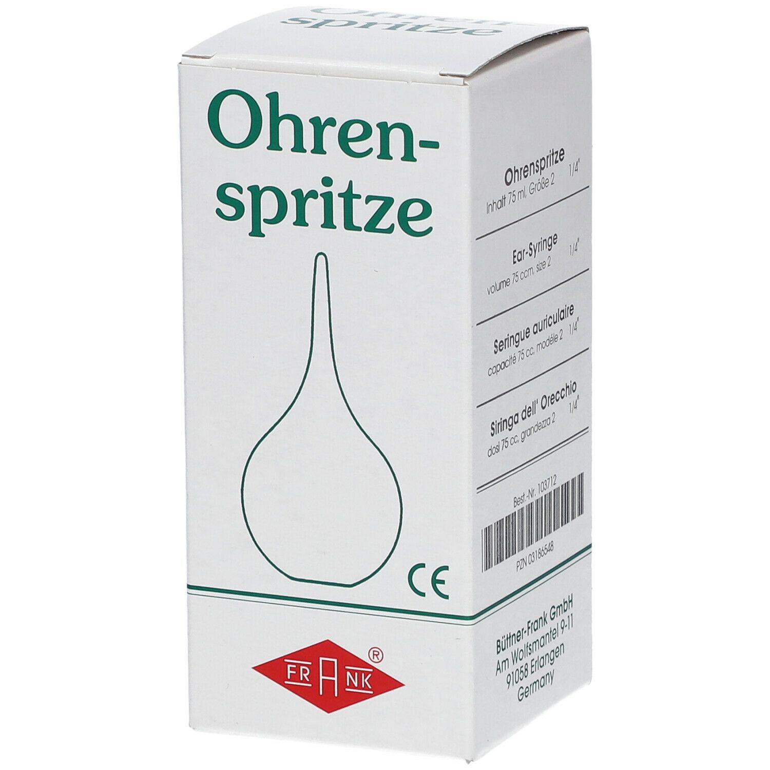 FRANK® Ohrenspritze Gr. 2 - 75 g