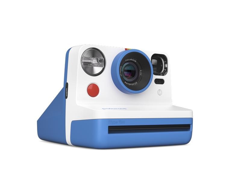 Polaroid Fotokamera Now Gen 2.0 Blau, Weiss Die moderne und zeitgemässe Variante einer traditionellen Sofortbildkamera