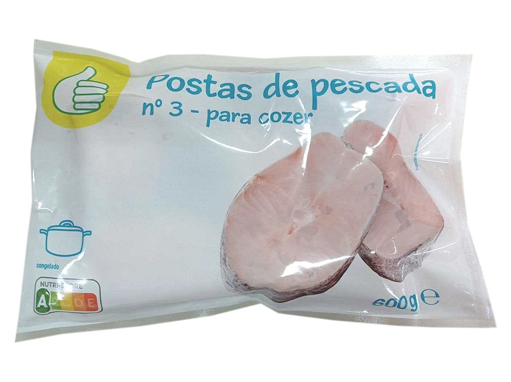POSTA PESCADA Nº3 POLEGAR PARA COZER 600G
