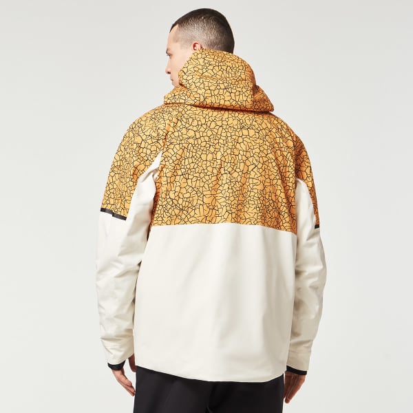 Veste de ski OAKLEY TC GUNN 2.0 RC SHELL JKT YELLOW CRACKLE