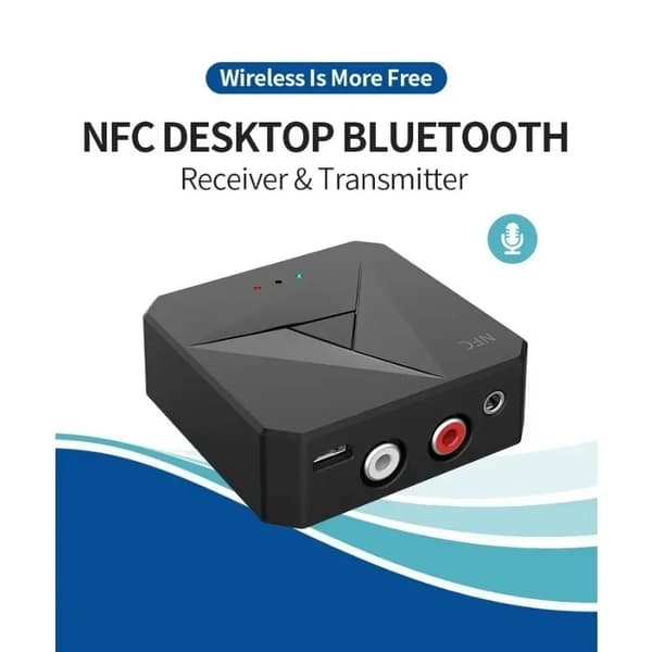 Bluetooth RCA/AUX Adapter – NFC Sensor