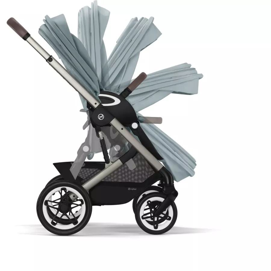 cybex GOLD Kinderwagen Talos S Lux Taupe Sky Blue