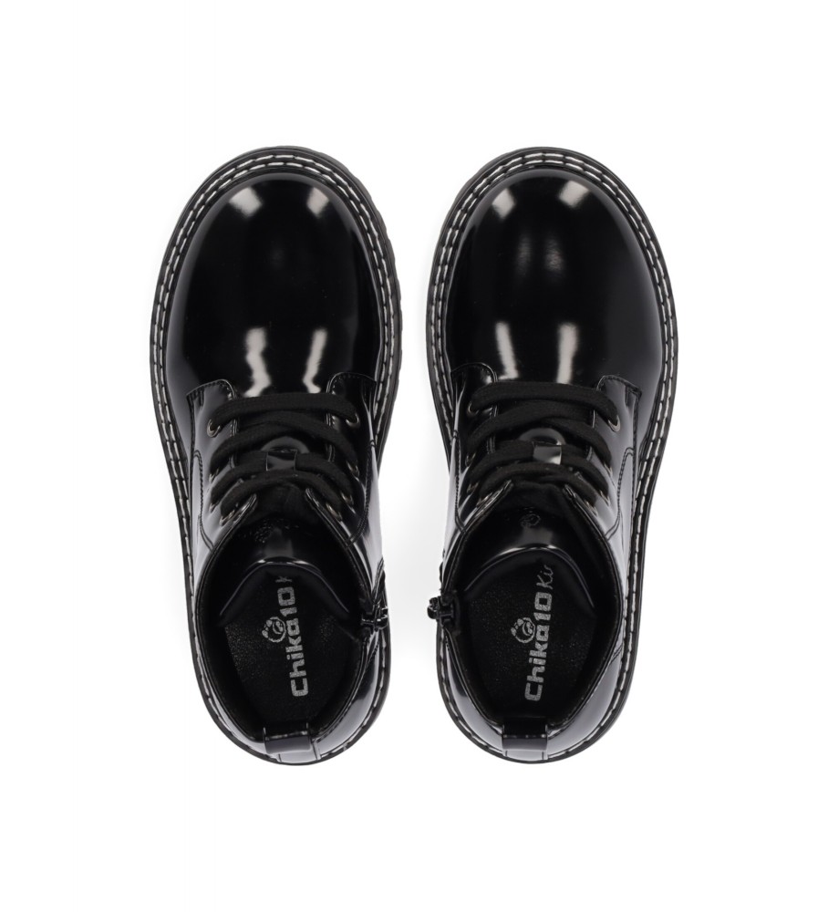 Chika10 Botas Infantis para Galinha 01 Pretas