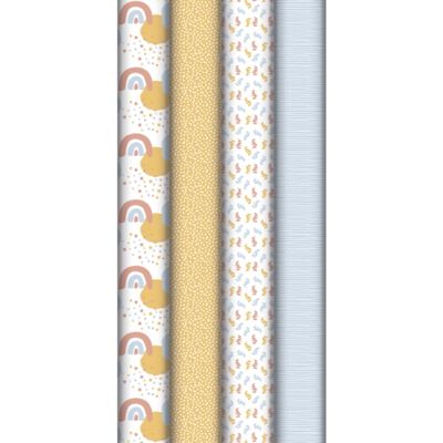 Clairefontaine Welcome - Papier cadeau - 70 cm x 2 m - 80 g/m² - différents motifs disponibles