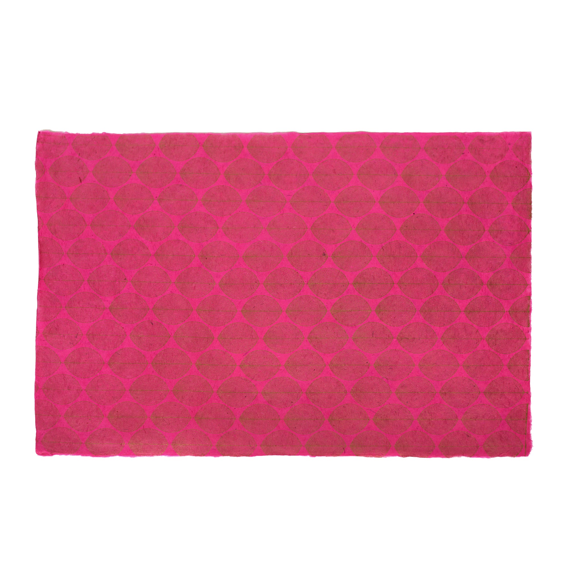 Geschenkpapier 'Schneebeere', rosa, gold, L 76 cm, B 50 cm günstig bestellen
