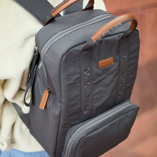 Sac à Dos Family Club Signature   Urban Gris Foncé        de               Childhome