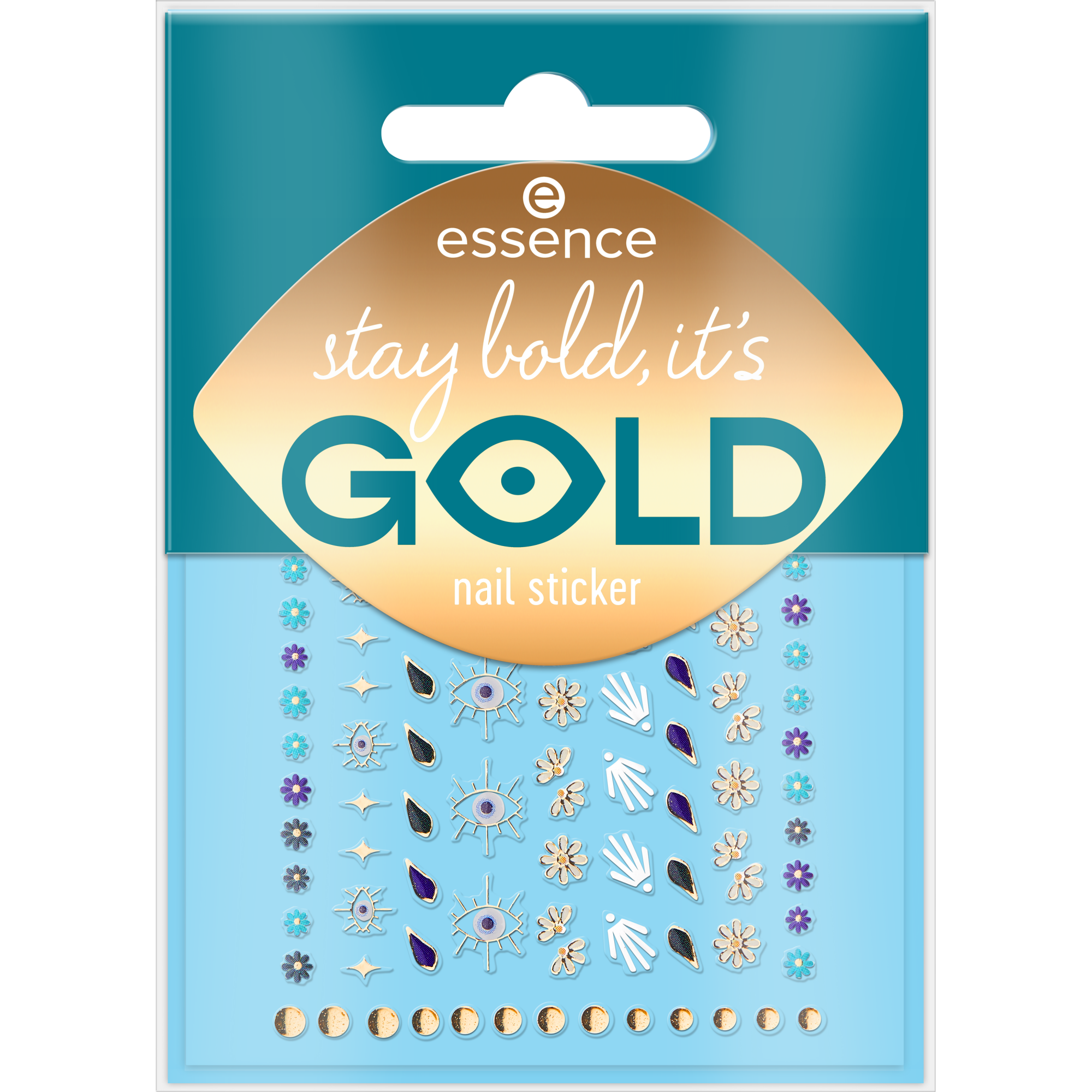 stay bold, it's GOLD nail sticker pour ongles