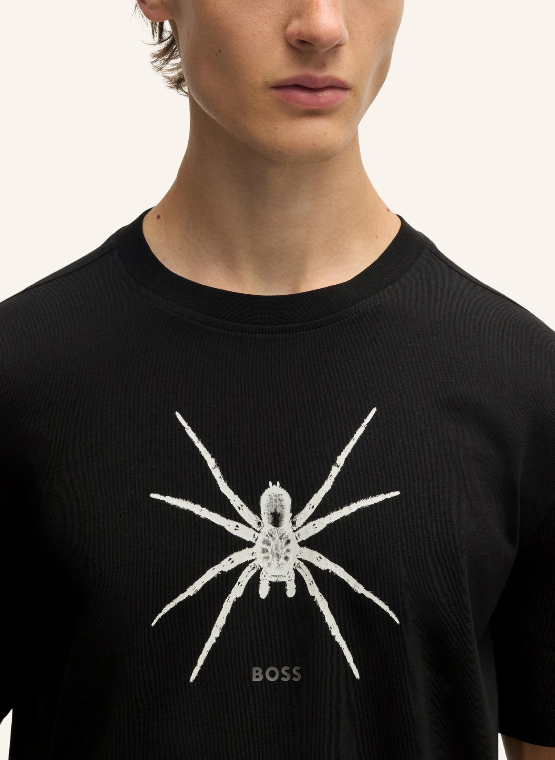 BOSS T-Shirt TE_SPIDERBAT Regular Fit