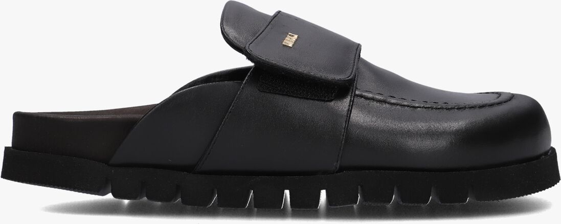 NUBIKK zwarte nubikk slippers teddy montana