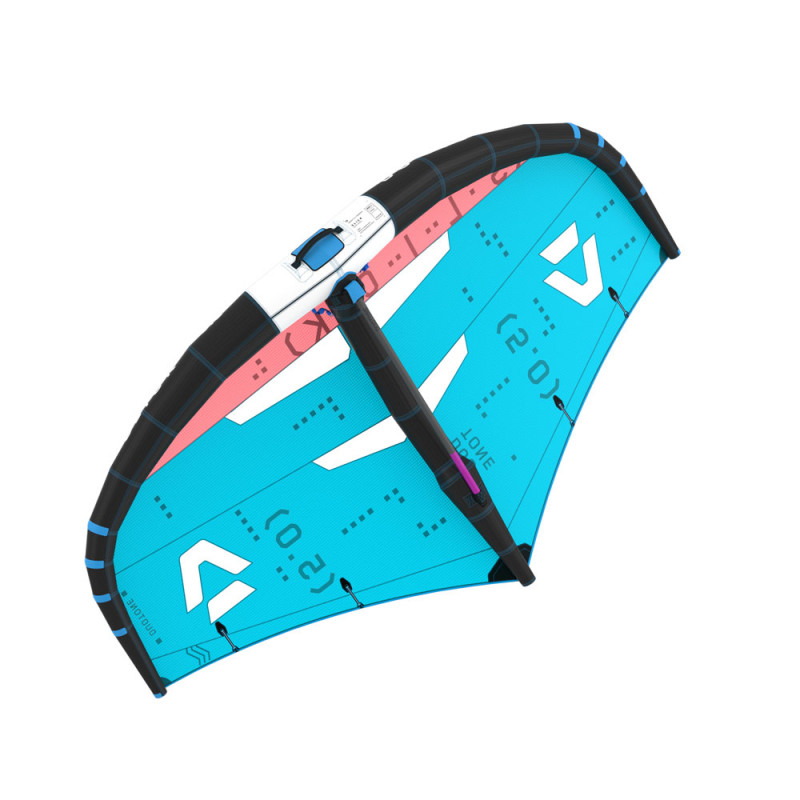 AILE DE WINGSURF DUOTONE SLICK 2024 TURQUOISE/CORAL