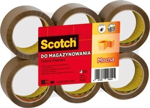 3M S5066B6 S5066B6 Pakkebånd Lysebrown (L x B) 66 m x 50 mm 1 stk.
