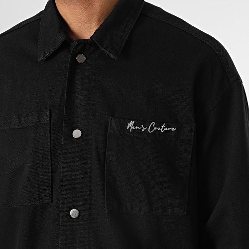 Ensemble Veste Jean Et Jean Cargo LL2000076 Noir