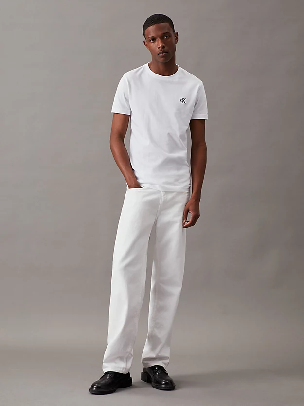 Camiseta slim de algodão orgânico