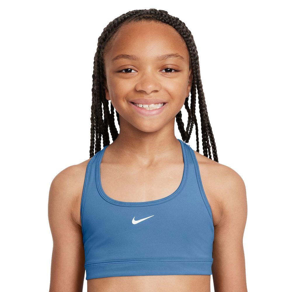 Nike Swoosh Sport BH Mädchen blue beyond