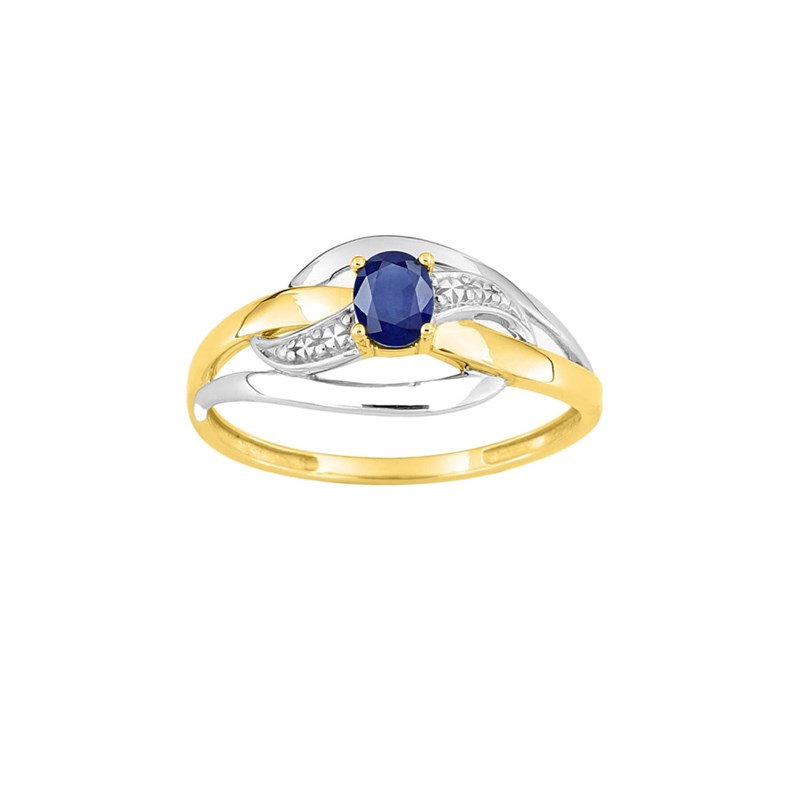 Bague femme - Saphir - Or 18 Carats