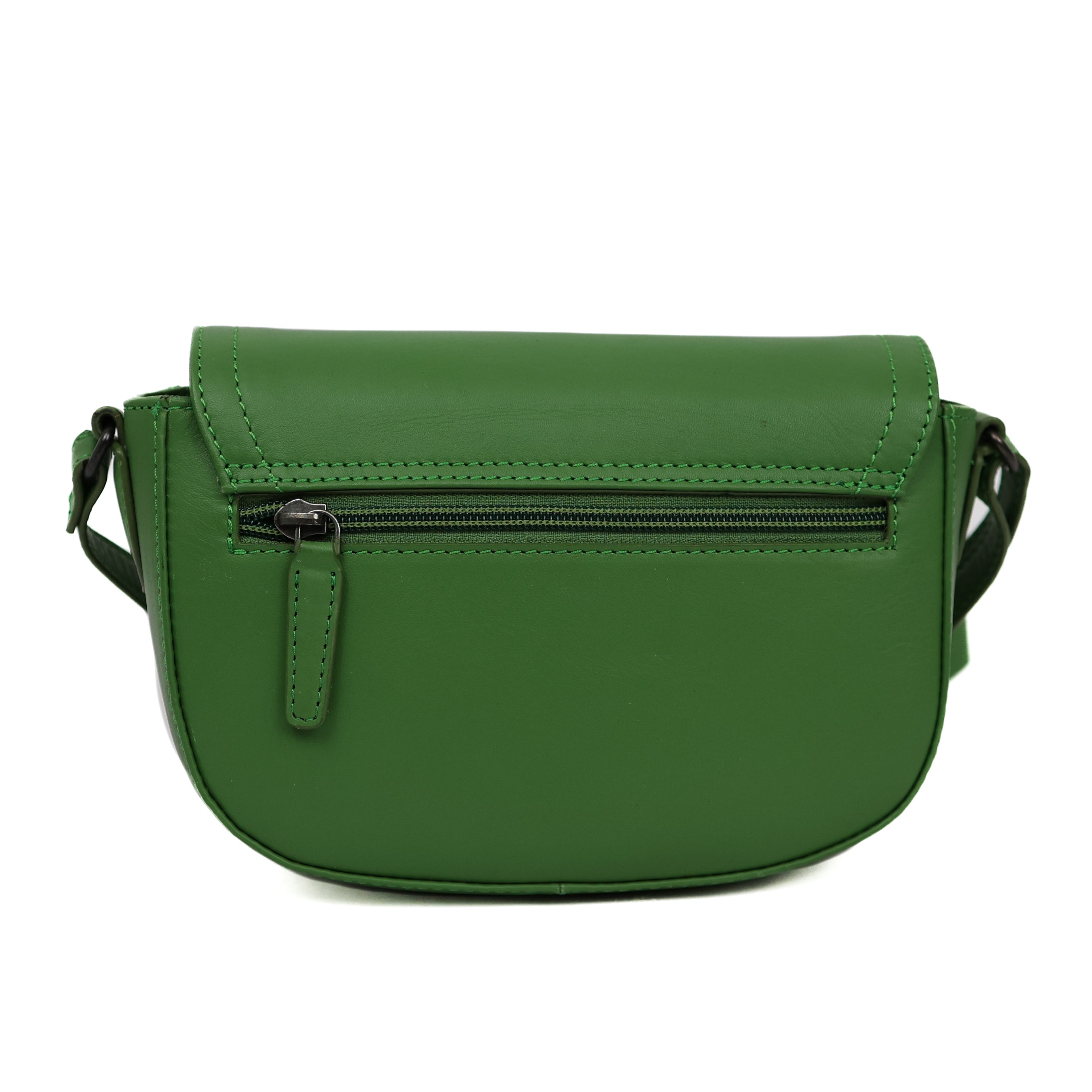 Schoudertasje met flap 'Anastasia' Willow Bough Green Willow Bough Green