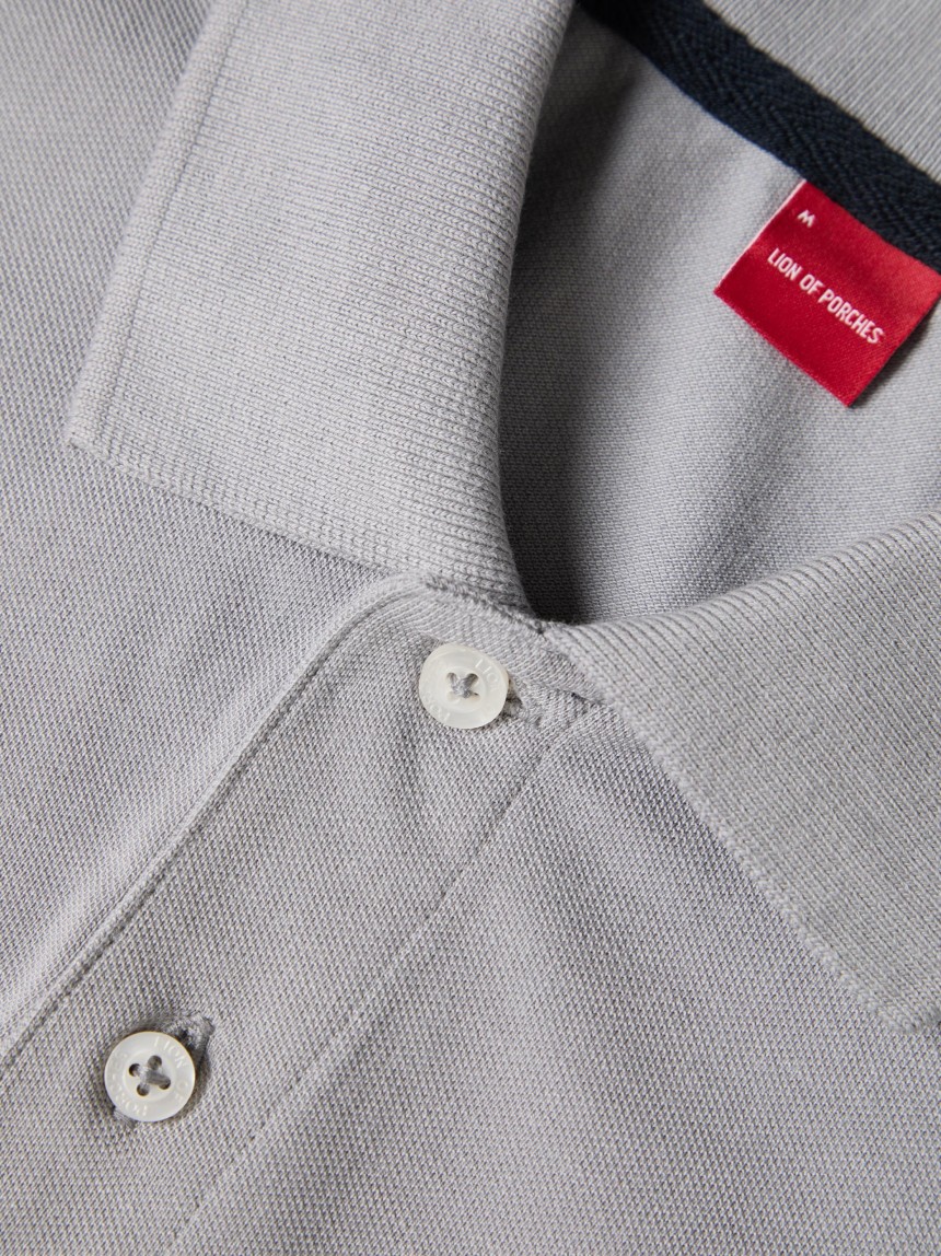 Polo piqué regular fit de algodão