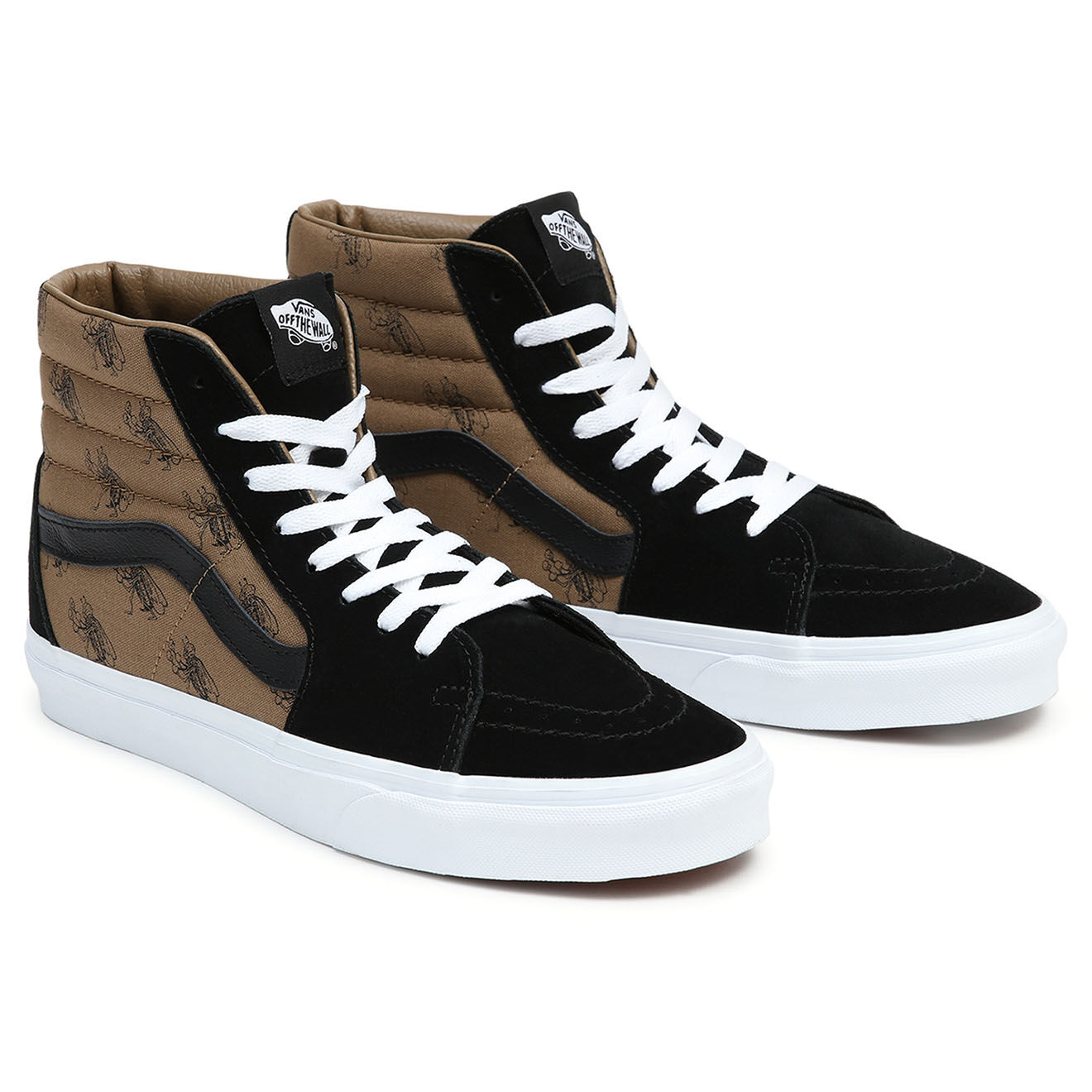 Vans Baskets SK8-Hi noir/marron