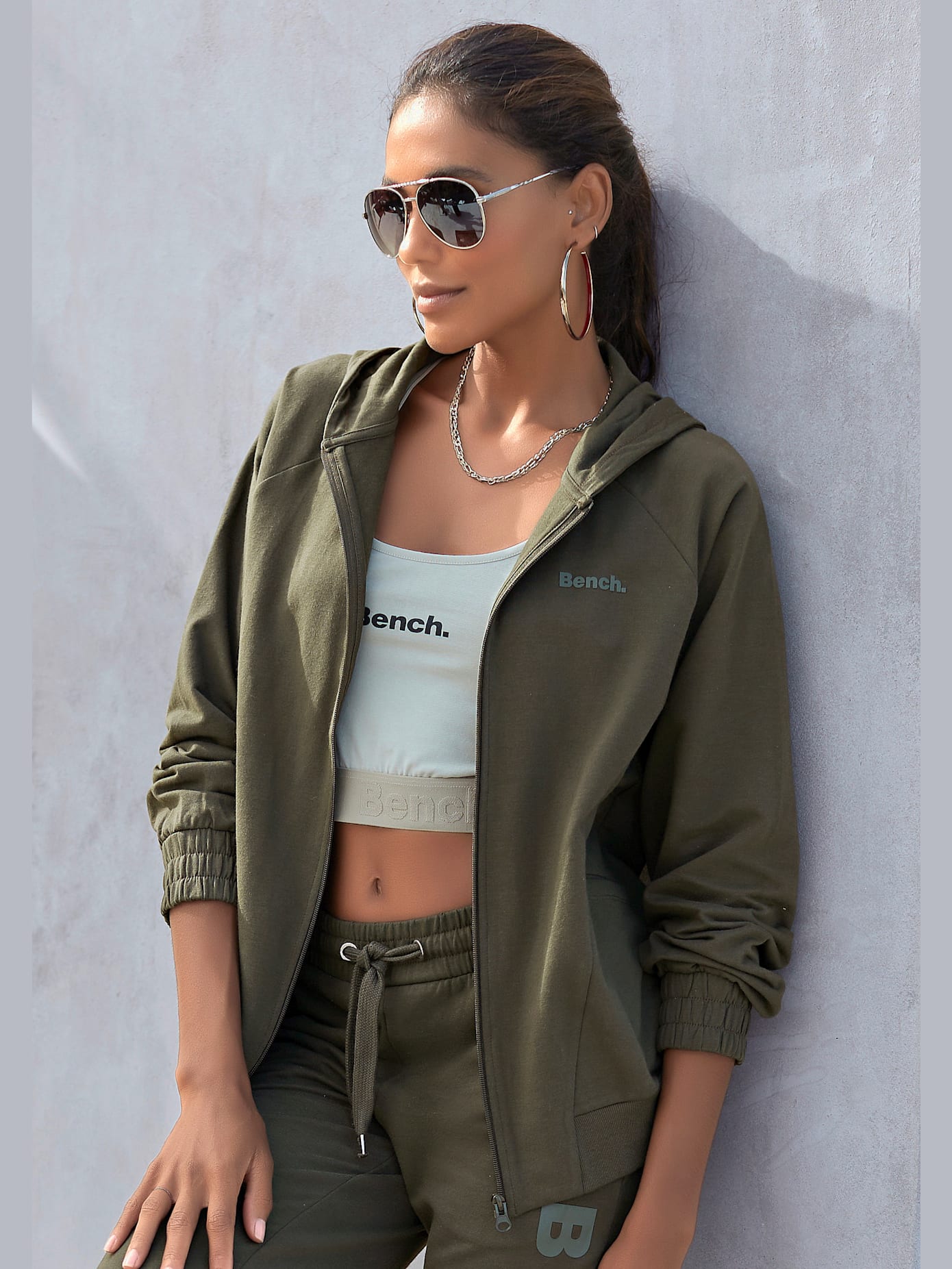 Veste à capuche
