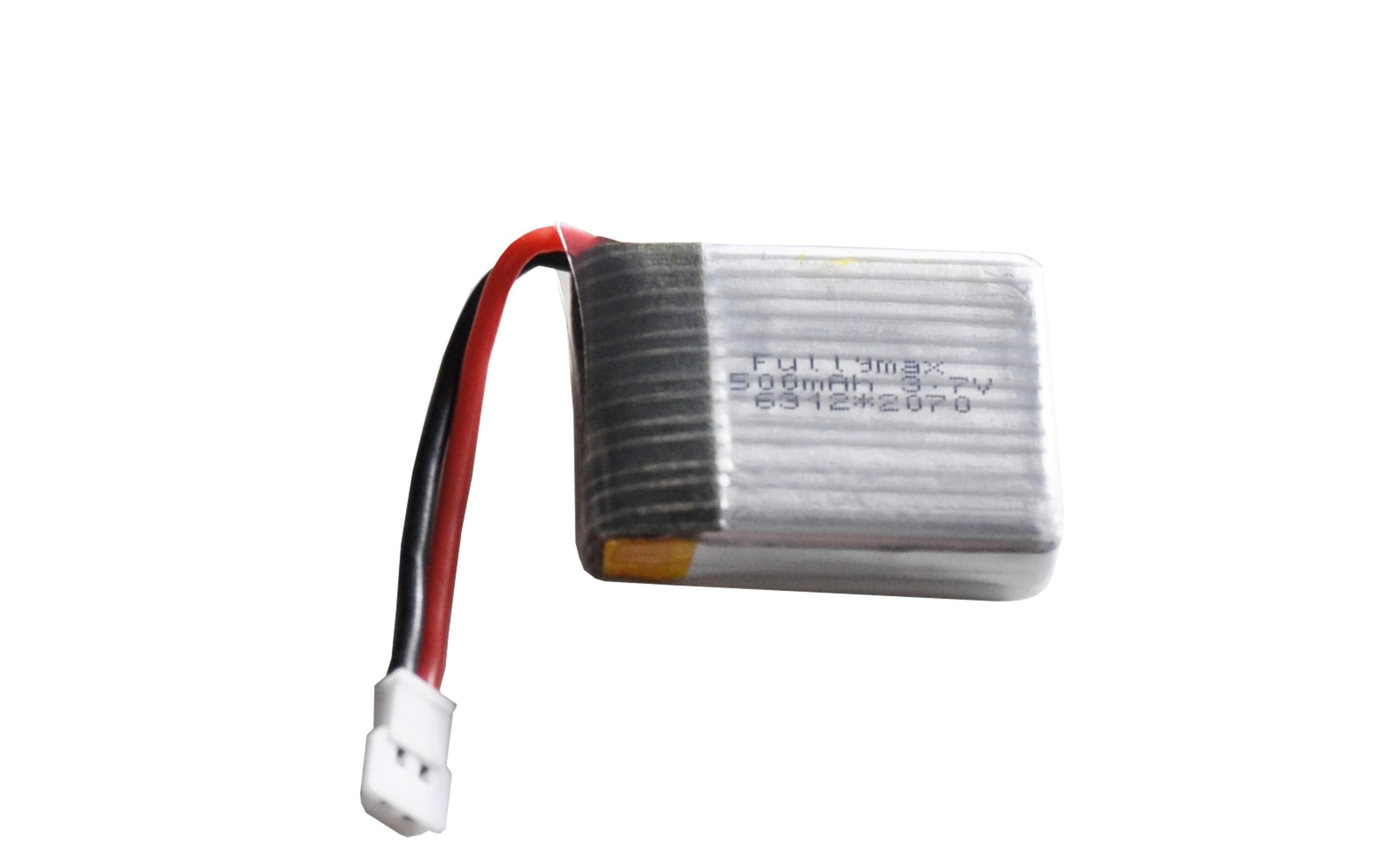 RC-Akku LiPo 500 mAh 3.7 V 20C1S LiPo-Akku für Flugmodelle