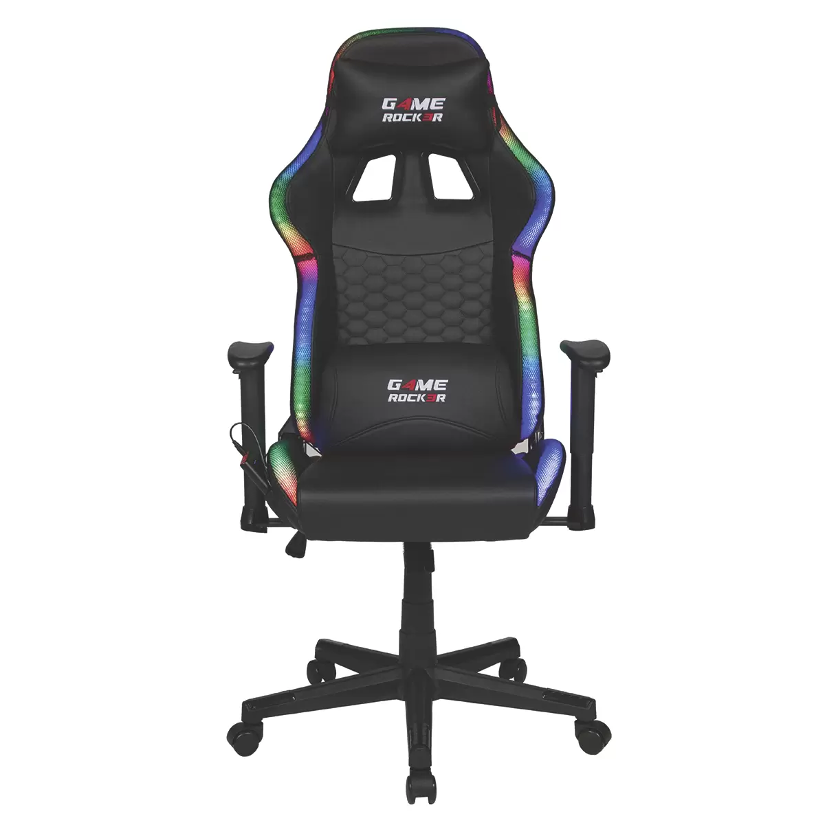 Bürostuhl G-10 LED Schwarz