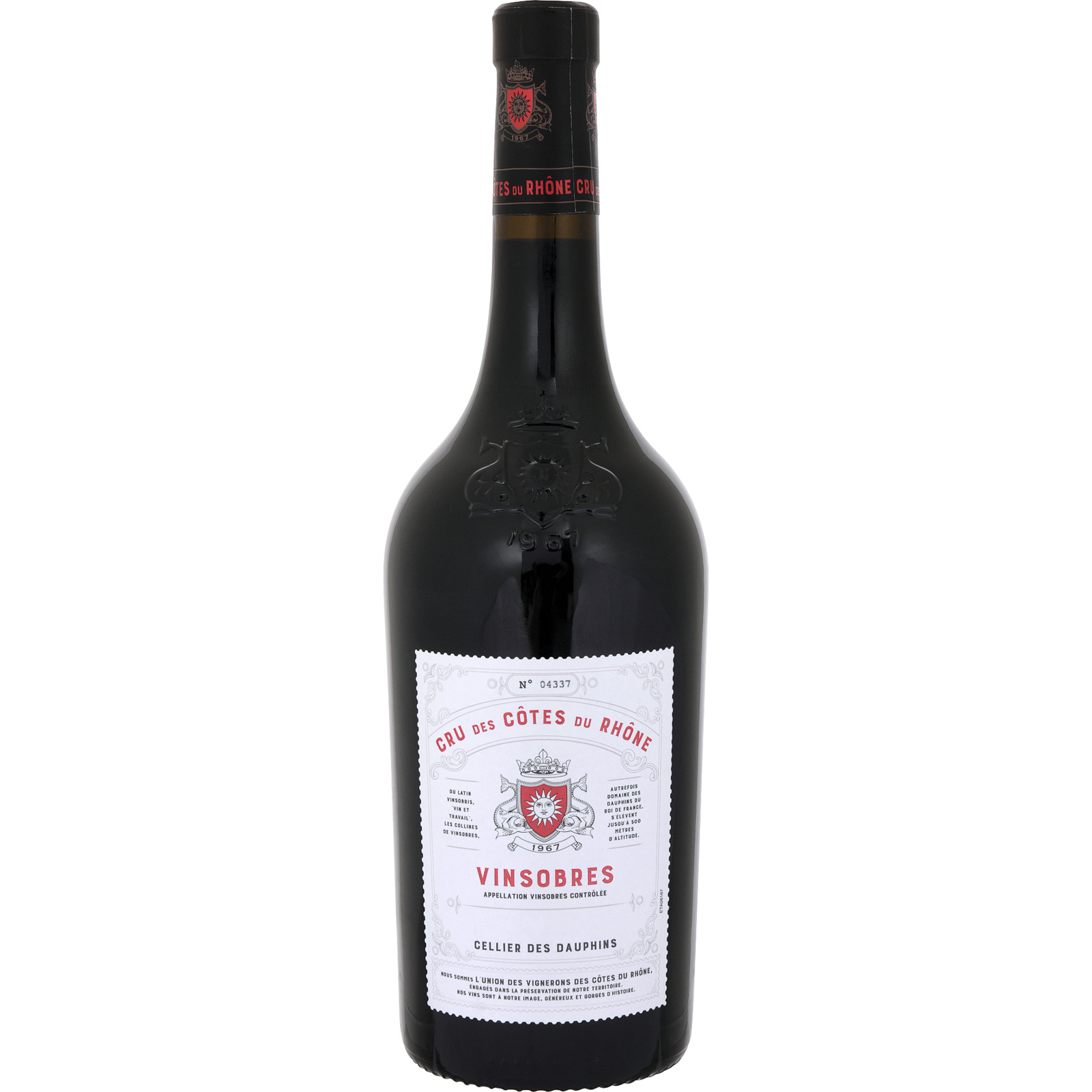 Cellier des Dauphins Vinsobres AC 75 cl