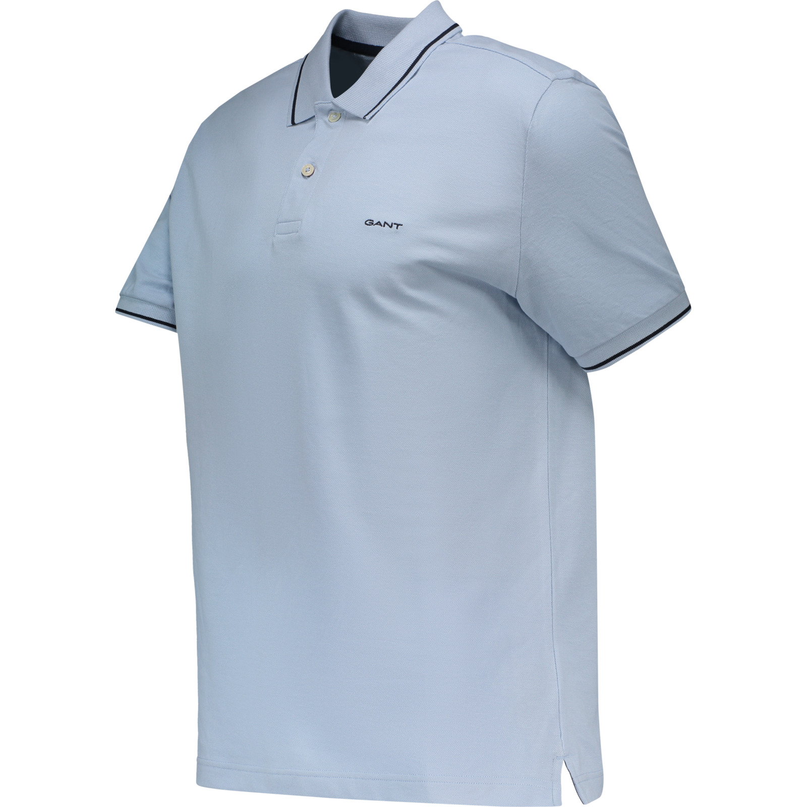 Gant Herren-Poloshirt Piqué SS BW XXL, hellblau