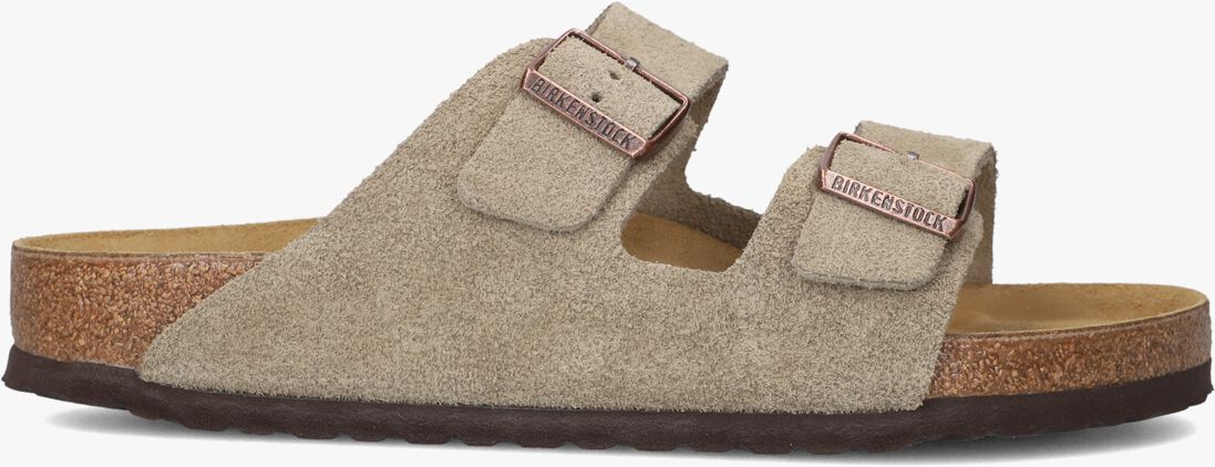 taupe birkenstock slippers arizona heren