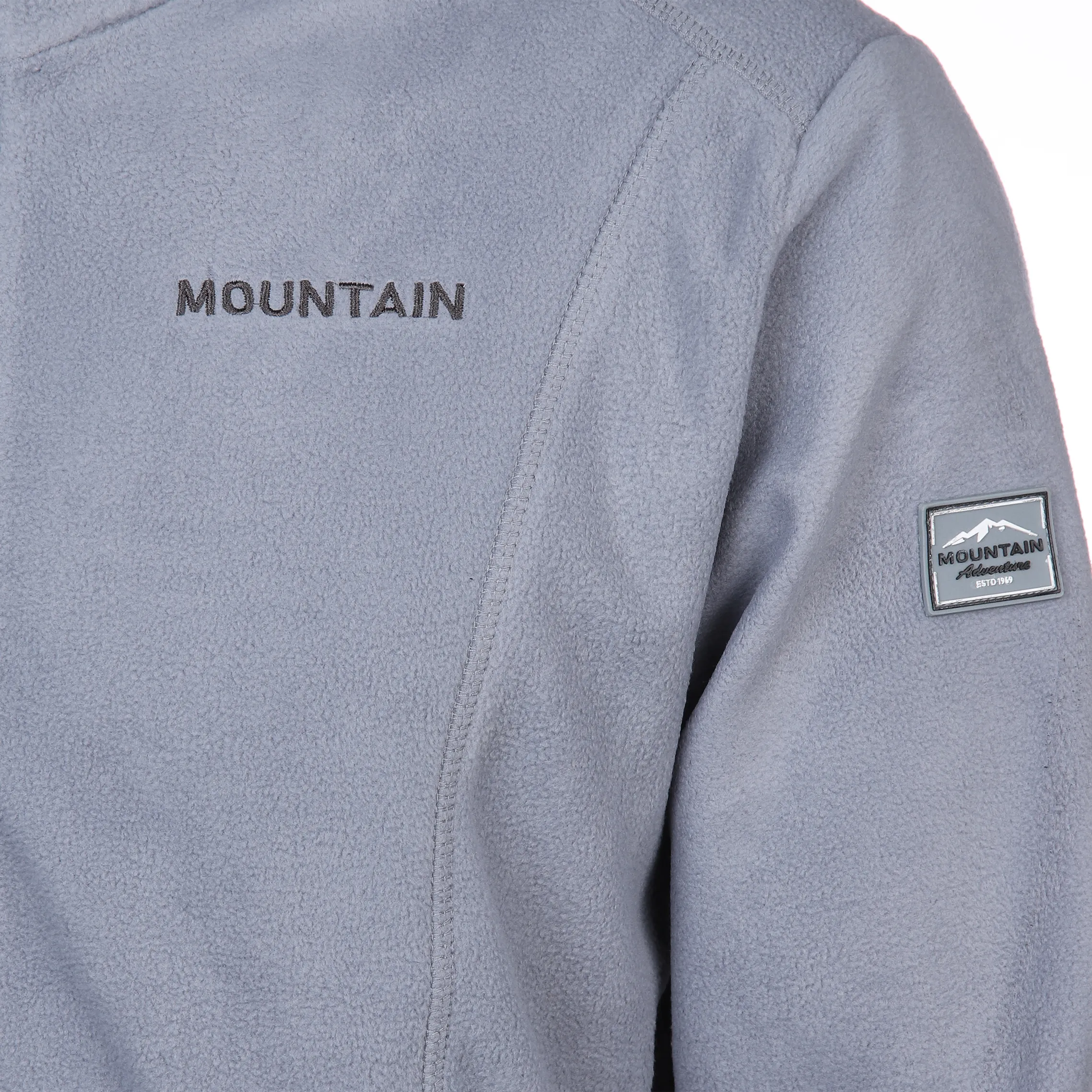 Herren Fleecejacke mit Stickerei