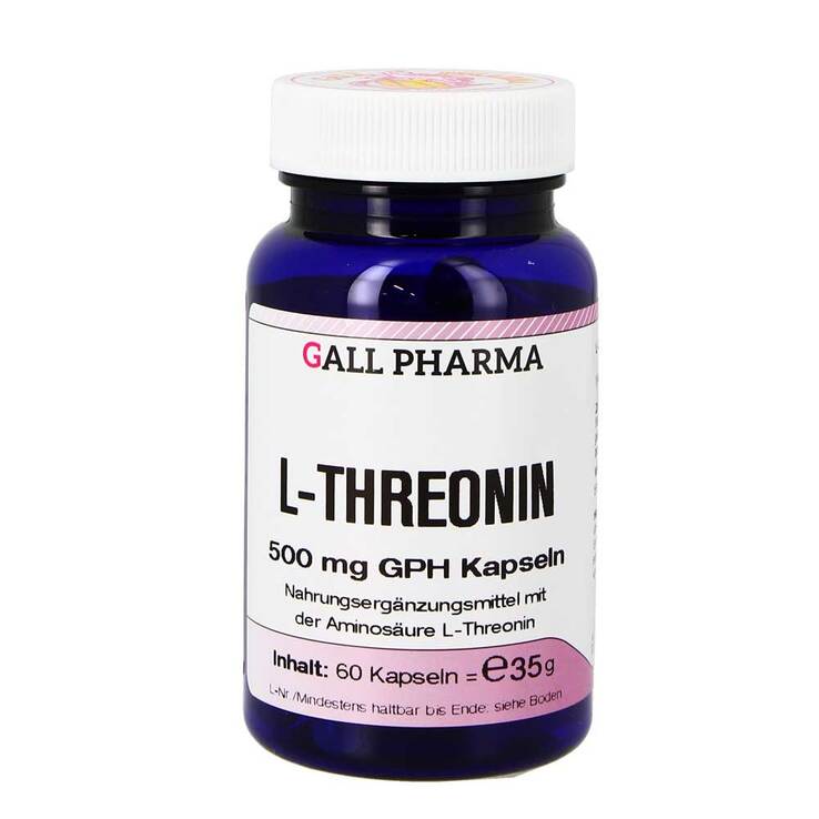 L-Threonin 500 mg GPH Kapseln, 60 St