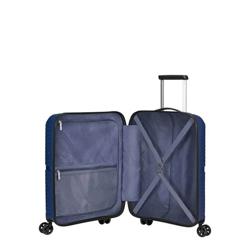 Valise cabine rigide Airconic Bureau mobile USB 15'6 55 cm Midgnight